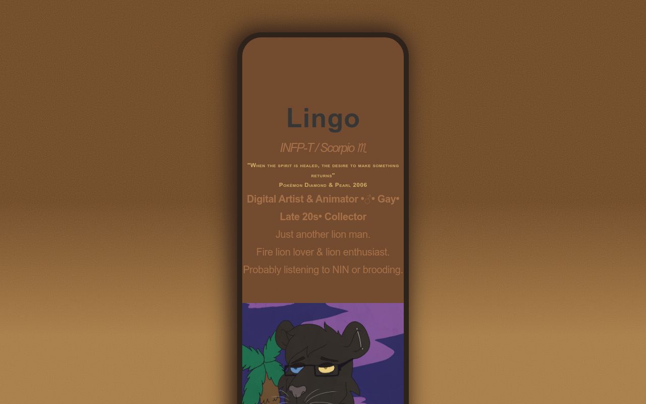 Carrd profile picture for @lingo